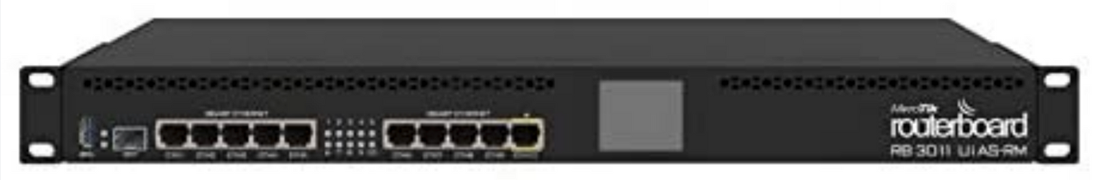 Mikrotik RB3011UIAS-RM Cable Router Gigabit Ethernet