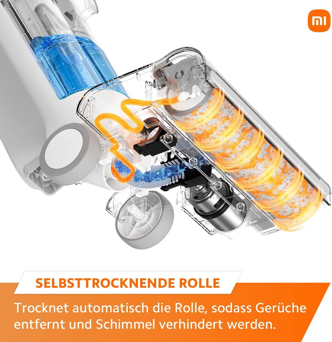 Xiaomi Truclean W10 Ultra Aufrechter Staubsauger Akku Trocken&Nass Beutellos 3 l 220 W Weiß 3,68 Ah