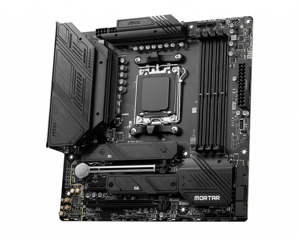 MSI MAG B650M Mortar WIFI AMD B650 Buchse AM5 micro ATX