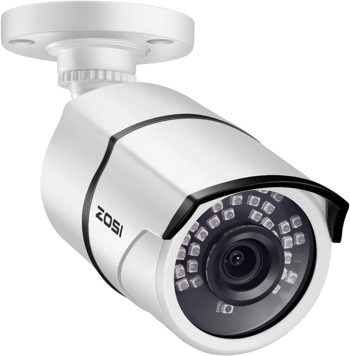 ZOSI 1080P 2MP Bullet Kamera Überwachungskamera 3.6mm Linse,Wetterfest, 36M Nachtsicht, IP66 Metallgehäuse