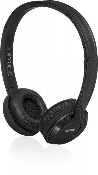 rapoo H8030 Over Ear Wireless Stereo Headset schwarz