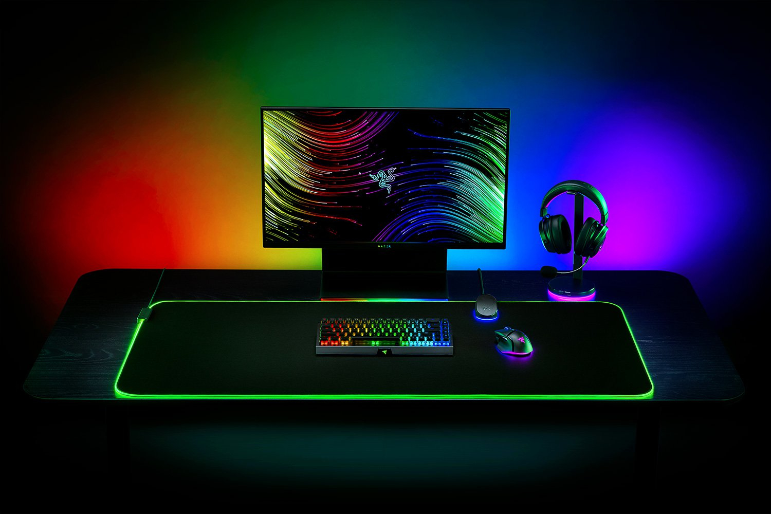 Razer Goliathus Chroma 3XL Gaming Mousepad Soft RGB 1200x550x3.5mm Black