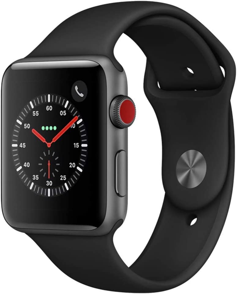 Apple Watch Series 3 42mm (GPS + Cellular) - Space Grey Aluminium Case with Grey Sport Band