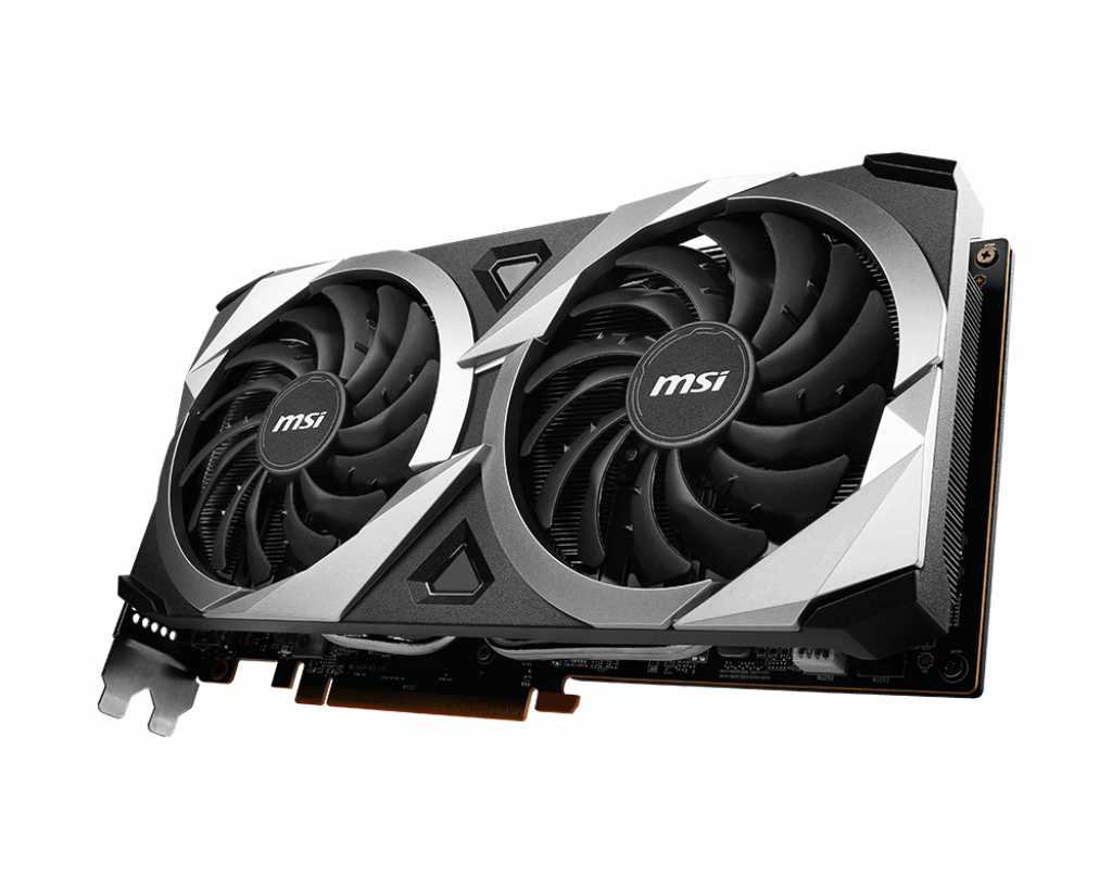 MSI MECH Radeon RX 6750 XT 2X 12G V1 12 GB GDDR6 Grafikkarte, PCIe 4.0, HDMI 2.1, 3x DisplayPort 1.4, 250 W, 2x 8-pin
