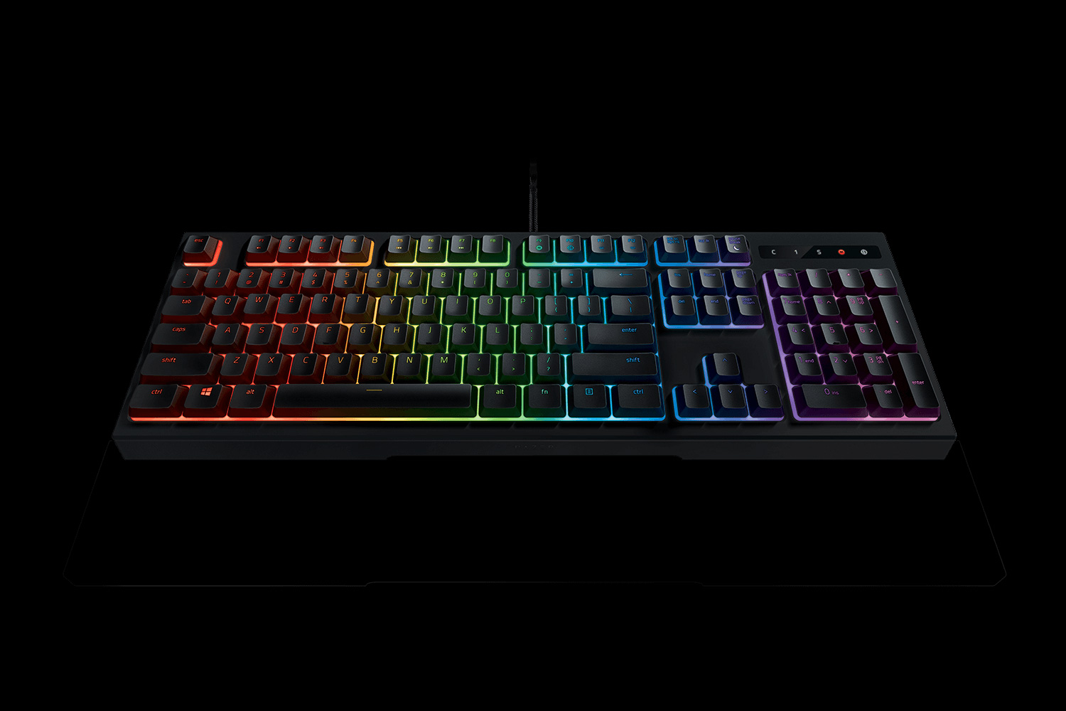 Razer Ornata Chroma Gaming Keyboard Mecha-Membrane Switches RGB UK Layout QWERTY