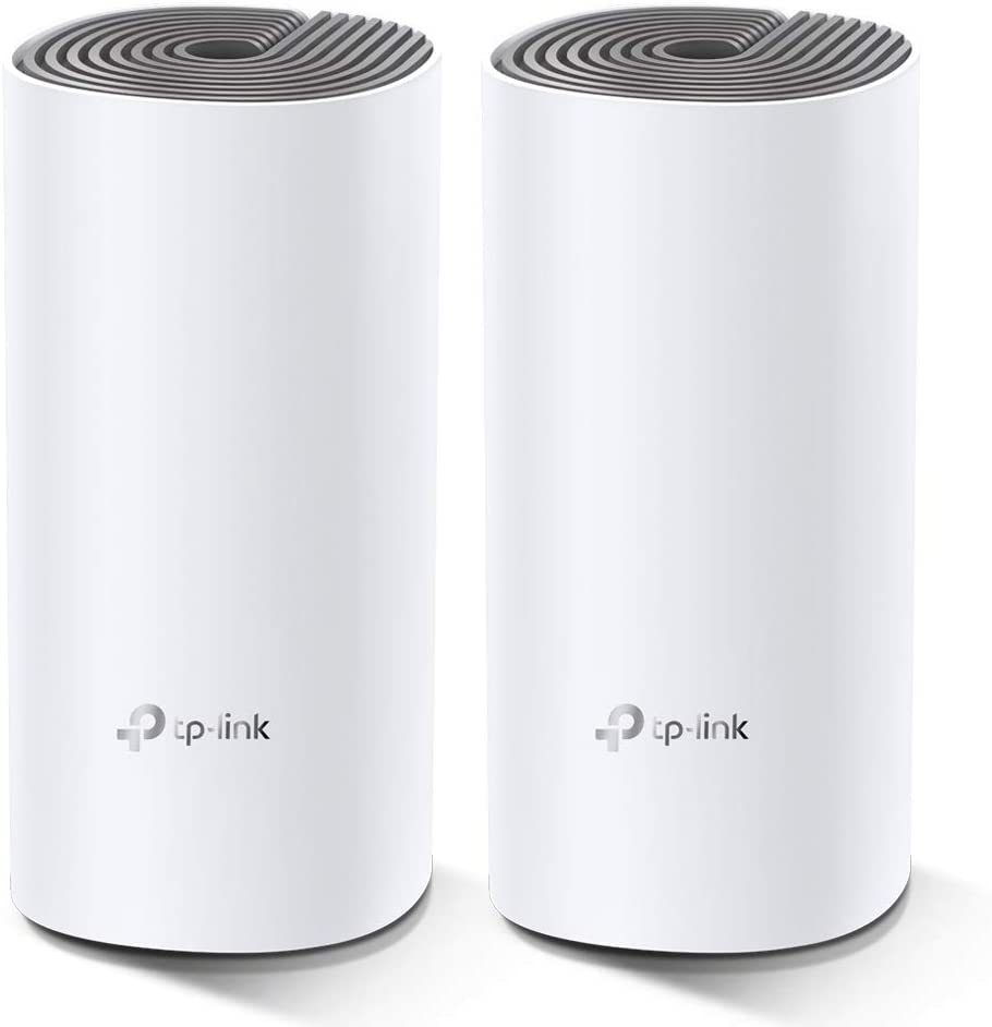 TP-Link Deco E4 Mesh Wi-Fi System AC1200 Dual Band WLAN Router & Repeater up to 260m² White 2er Pack v1.0