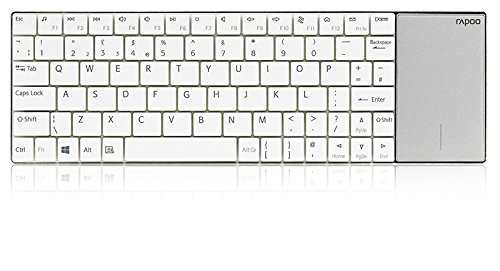 Rapoo E2710 Kabellose Ultraflache Multimedia-Tastatur DE-Layout