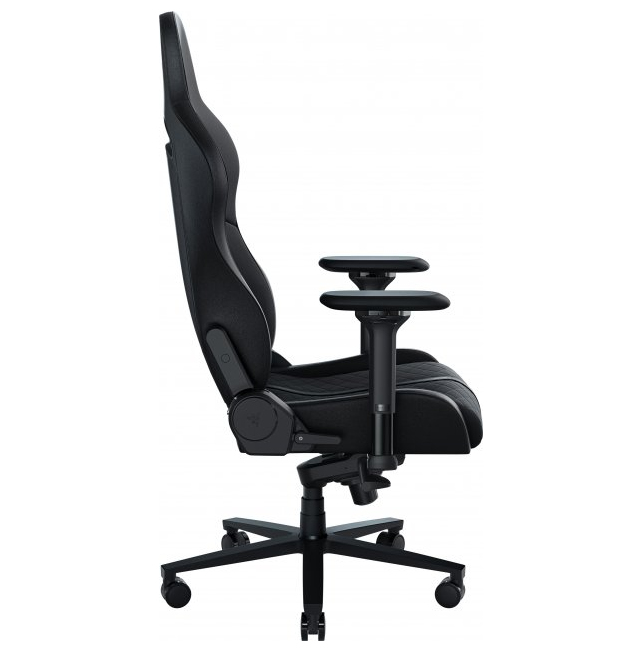 Razer Enki - Gaming-Stuhl für Sitzkomfort den ganzen Tag (Integrierter Lordosenbogen, Reaktive Sitzneigung, Breitere Sitzfläche, Umweltfreundliches Kunstleder) Grün | Standard Standard Grün