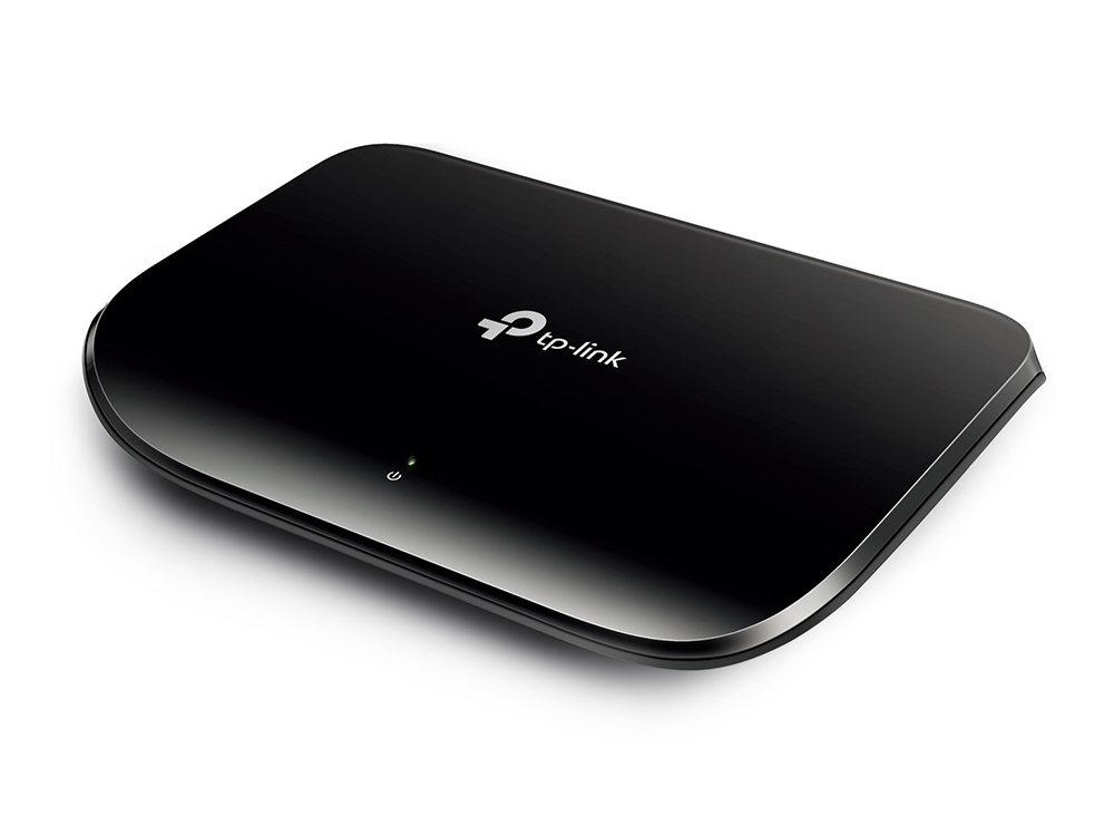 TP-Link TL-SG1005D 5-Port Gigabit Desktop Switch (5 10/100/1000Mbps-RJ45-Ports, Autoabstimmung, Auto-MDI/MDIX