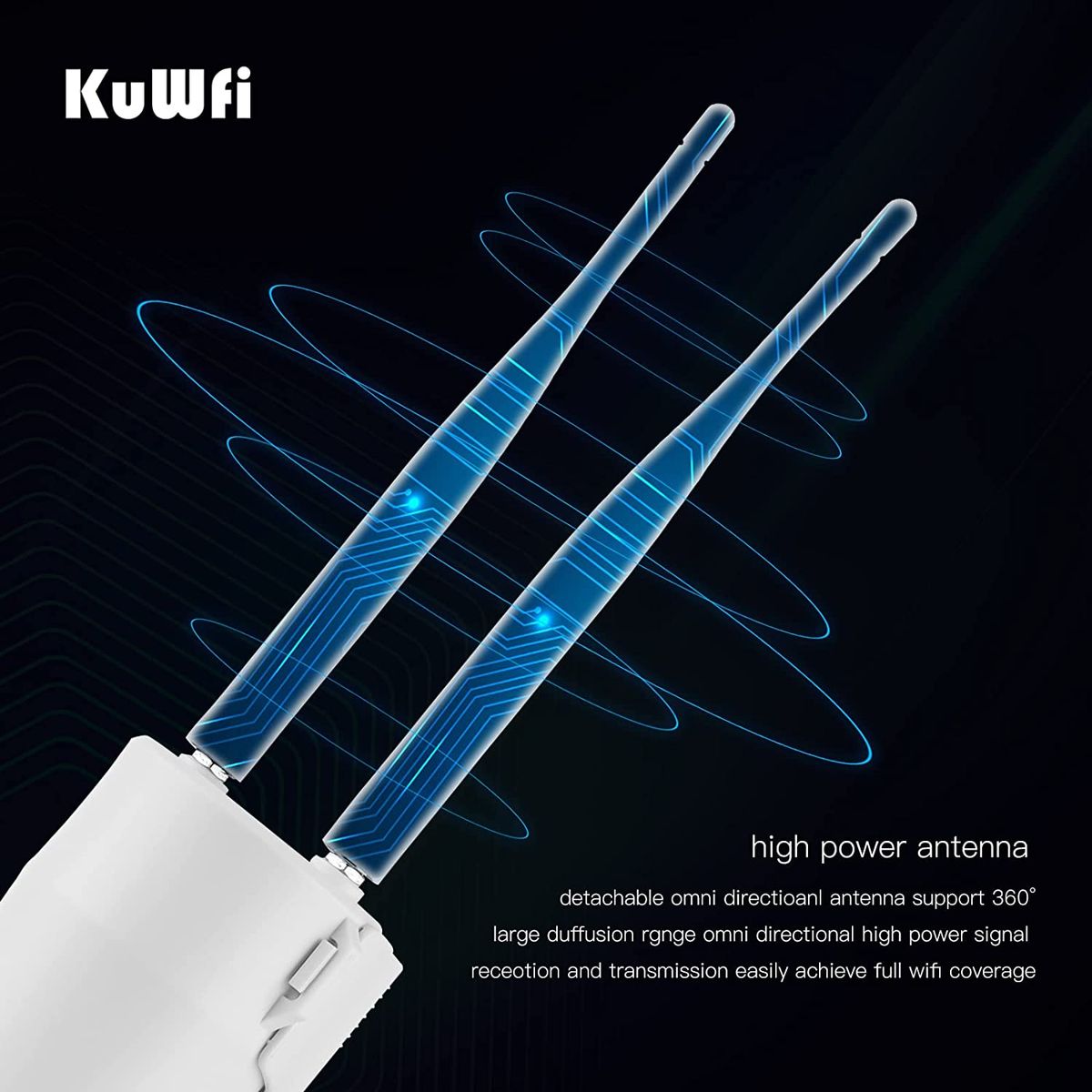KuWFi 4G LTE Outdoor Router SIM Karten,150Mbps Wi-Fi Extender Receiver High Gain Antenne IP67 wasserdicht Outdoor Wi-Fi Antenne kompatibel SIM Karten aus den meisten europäischen Ländern KuWFi 4G LTE Outdoor Router SIM Karten,150Mbps Wi-Fi Extender Receiver High Gain Antenne IP67 wasserdicht Outdoor Wi-Fi Antenne kompatibel SIM Karten aus den meisten europäischen Ländern